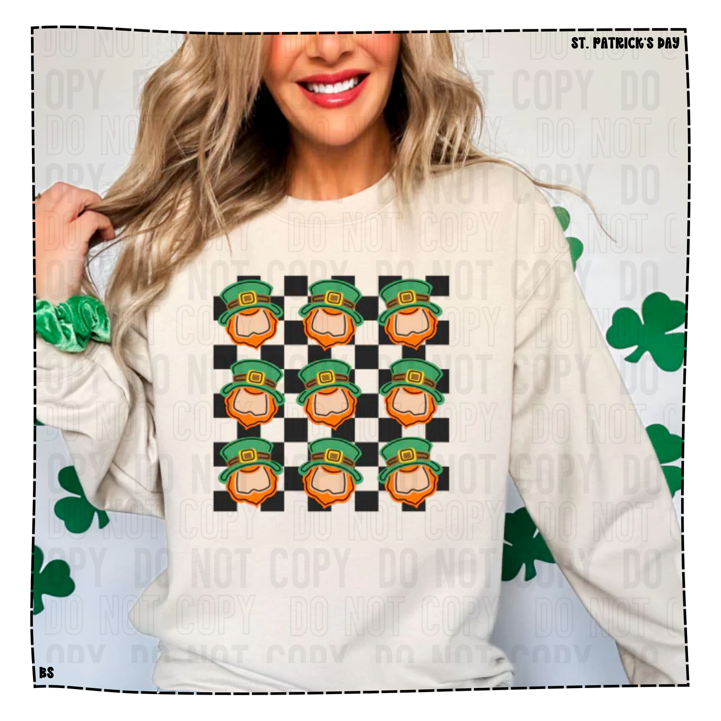 Checkerboard Leprechaun