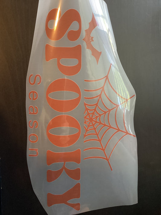 DTF Transfer Design D241- Spooky Season With Web