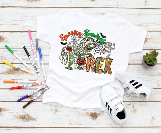 DTF Transfer Design D293- Spooky Rex