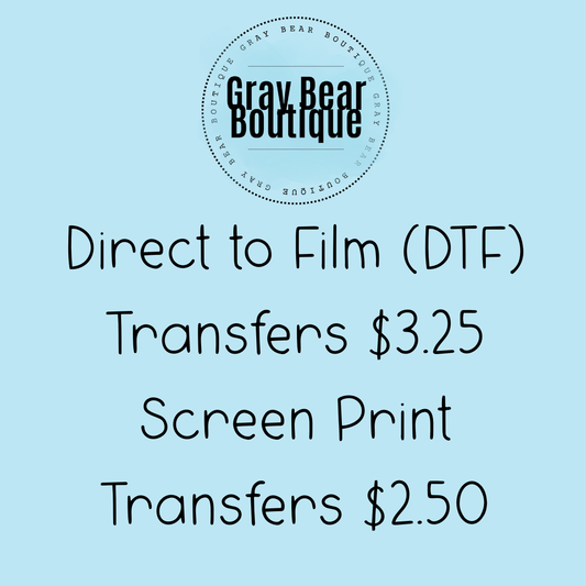 DTF and Screen Print Transfer Designs