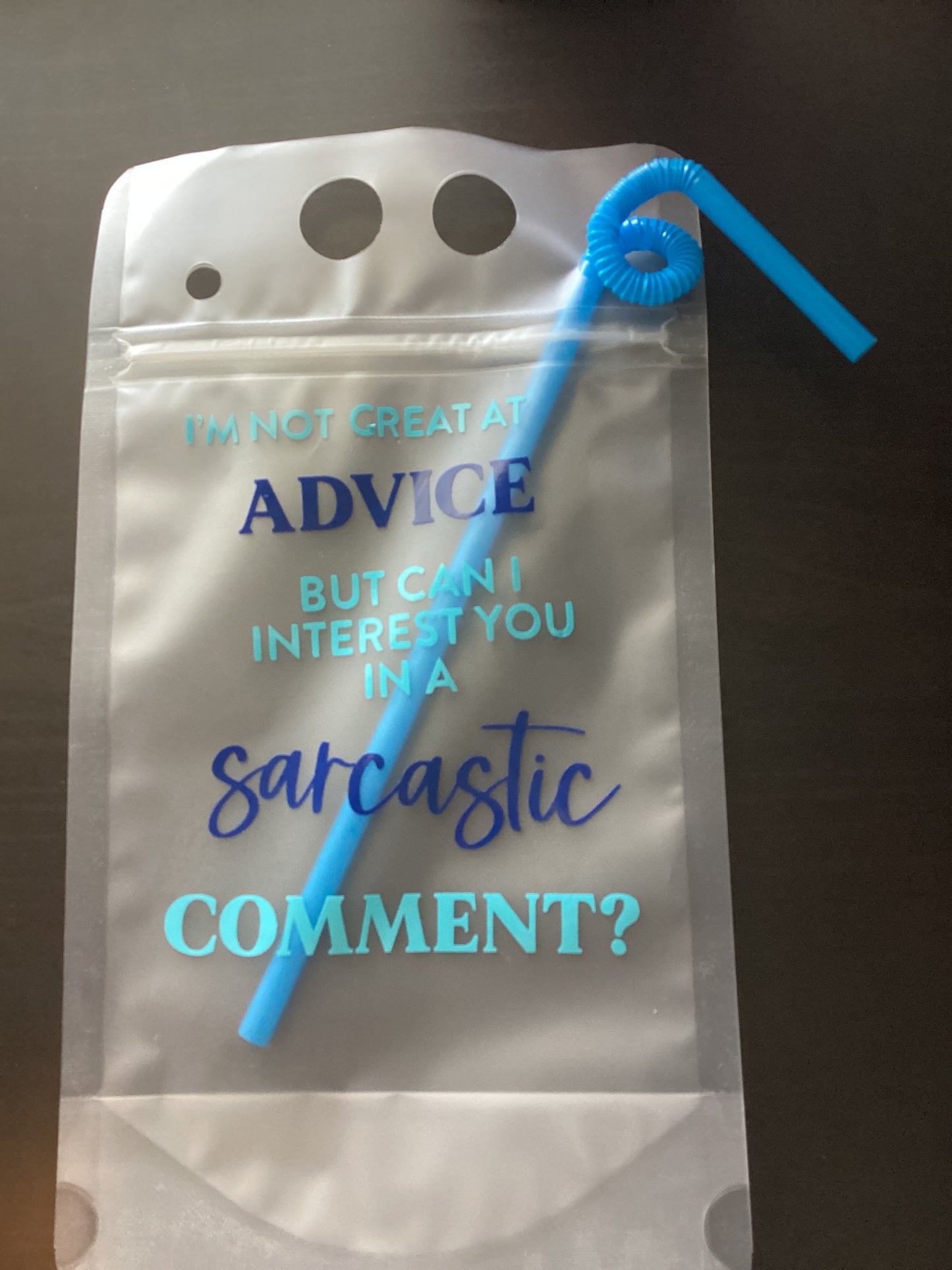 I’m not great at advice