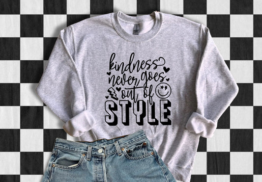 Screen Print Transfer Design S215-Kindness Never Goes Out of Style