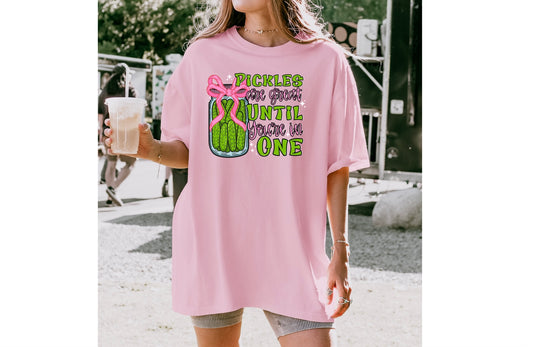 Screen Print Transfer S114- Pickles Are Great Until You’re In One