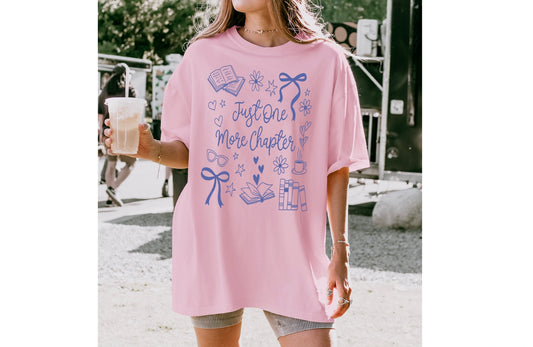 Screen Print Transfer S137- Just One More Chapter