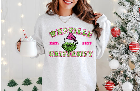 Screen Print Transfer Design S117-Whoville University