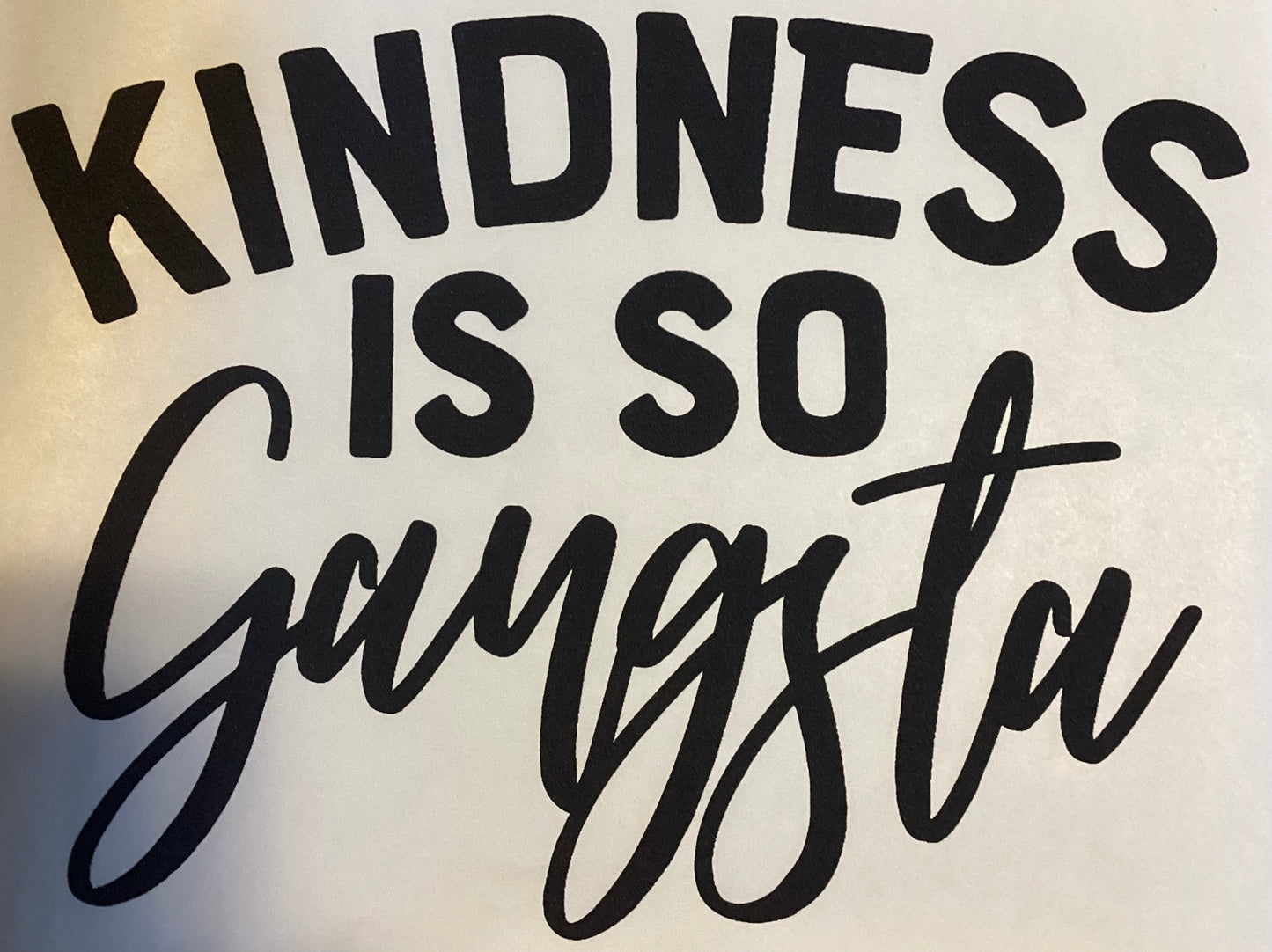 Kindness is so gangsta