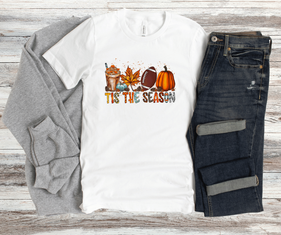 DTF Transfer Design D259- Tis The Season Fall