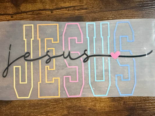 Jesus Varsity Letters