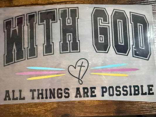 With God