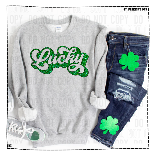 Lucky Green Glitter