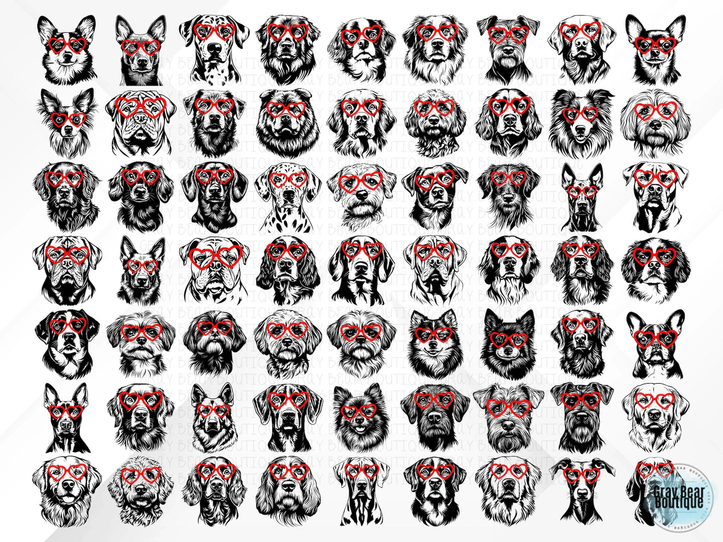 Valentine's Day Dogs